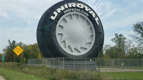 Detroit tire - Jan 28, 2022 · The Uniroyal Giant Tire on I-94 in Metro Detroit started its life as a Ferris wheel at the 1964-65 New York World's Fair. This site is dedicated to this Giant of the marketing world. ... The Uniroyal Giant Tire, adjacent to I-94 in Allen Park, Mich. greets over 100,000 vehicles each day, and welcomes visitors to the Motor …